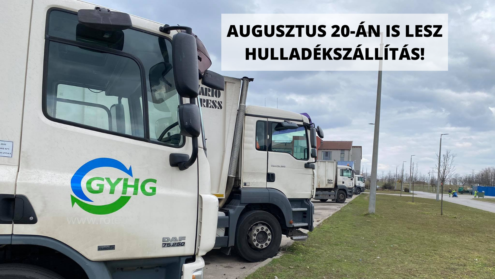 Kukásautók a GYHG telephelyén
